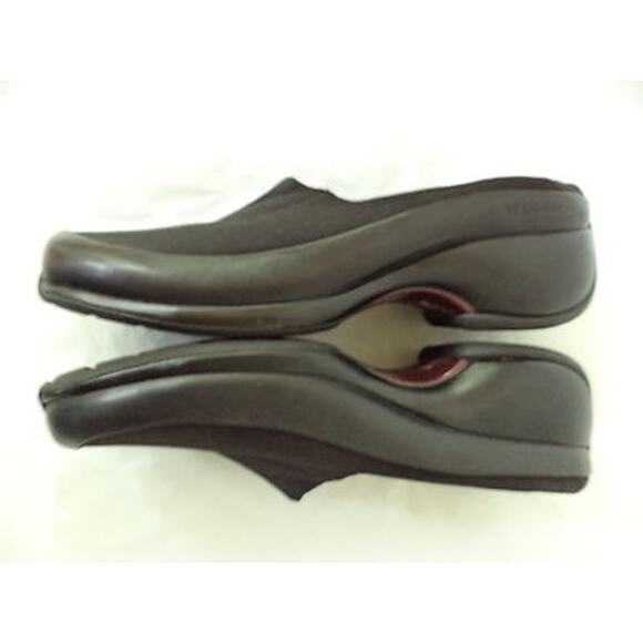 MERRELL Slide EUR 37 US 6.5M SPIRE BLACK LEATHER MICROFIBER SPORTY WALKING SHOE - Picture 6 of 7